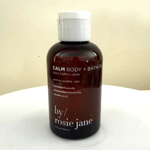 By/Rosie Jane Other - Calm Body Bath Oil 4oz Lavender Chamomile Neroli Clean Beauty By Rosie Jane